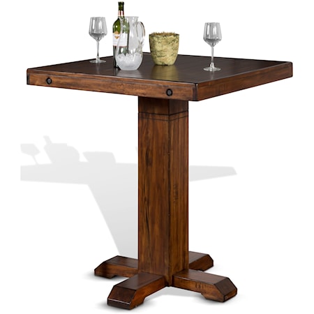 Pub Table w/ Adjustable Height