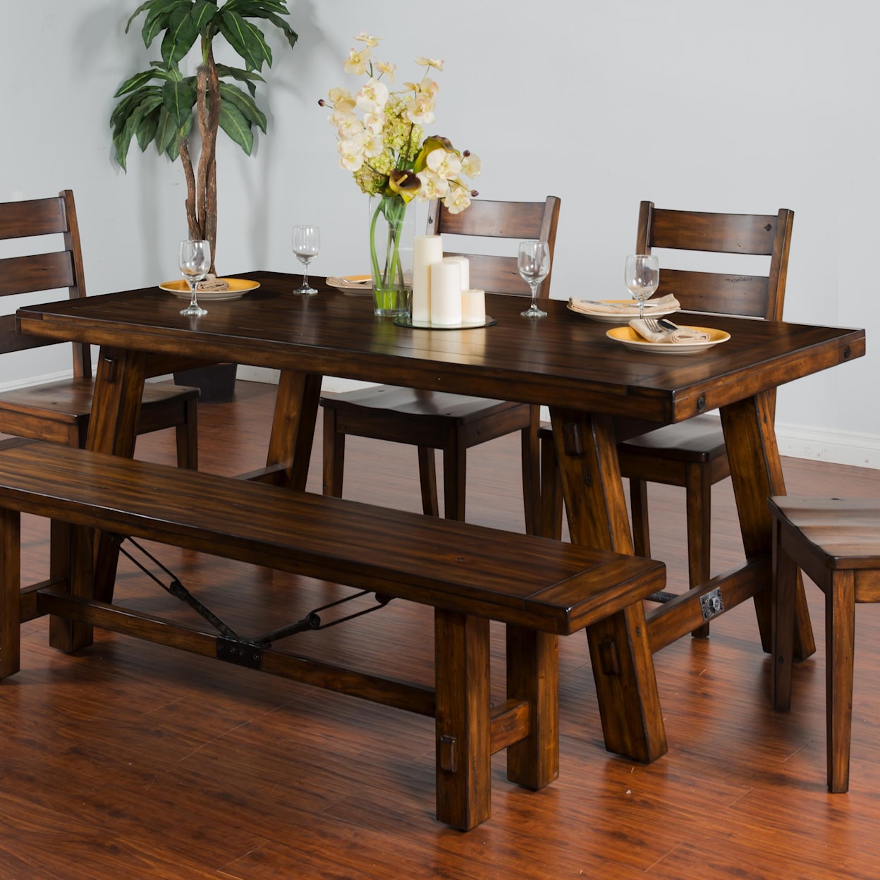 Sunny Designs Tuscany Extension Table w/ Turnbuckle