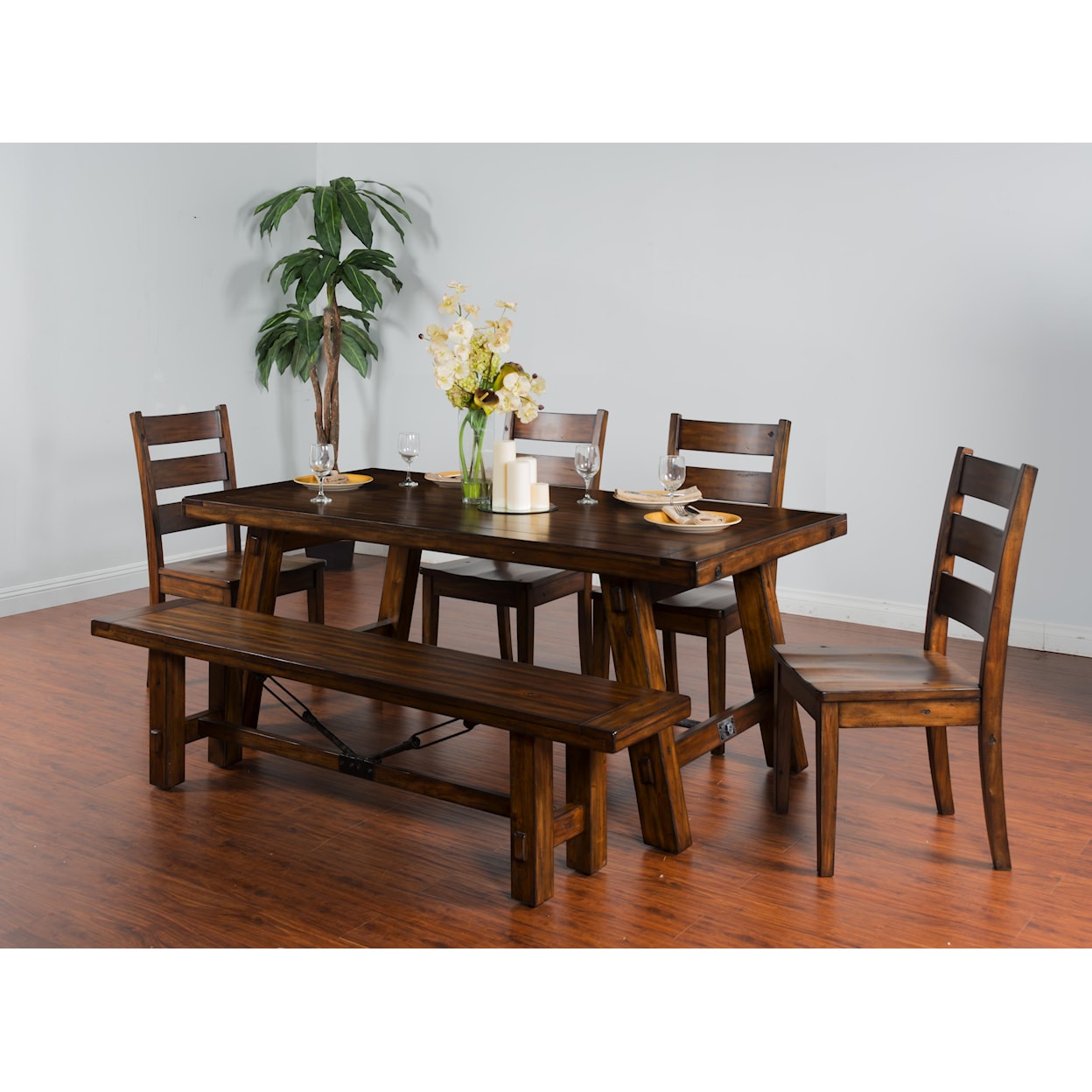 Sunny Designs Tuscany Extension Table w/ Turnbuckle