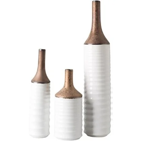 Set of Three Vases