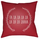 Falalalala pillow deals