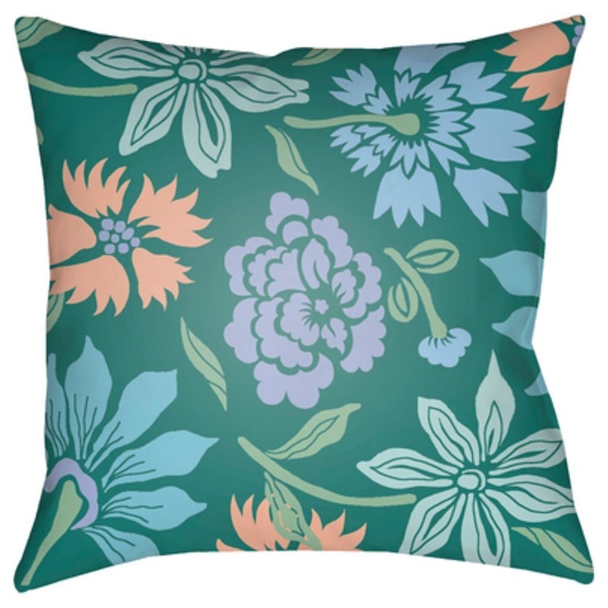 Surya Rugs Moody Floral Pillow