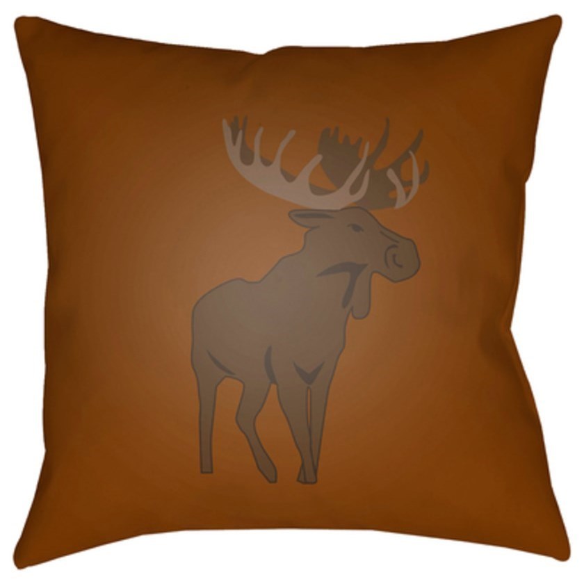 Moose throw pillow 2025