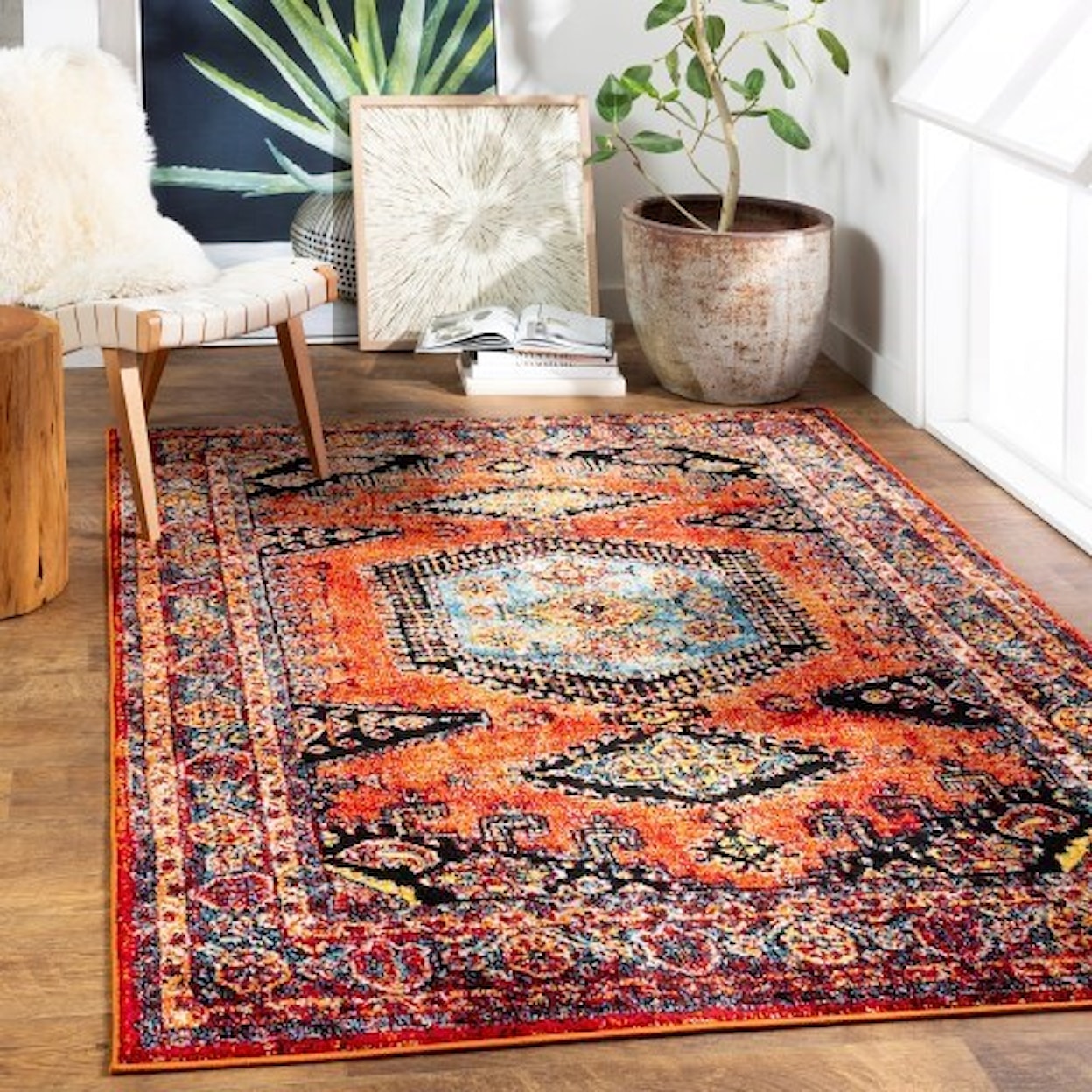 Surya Rugs Serapi 6'7" x 9'6" Rug