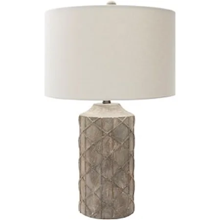 Antique Rustic Table Lamp