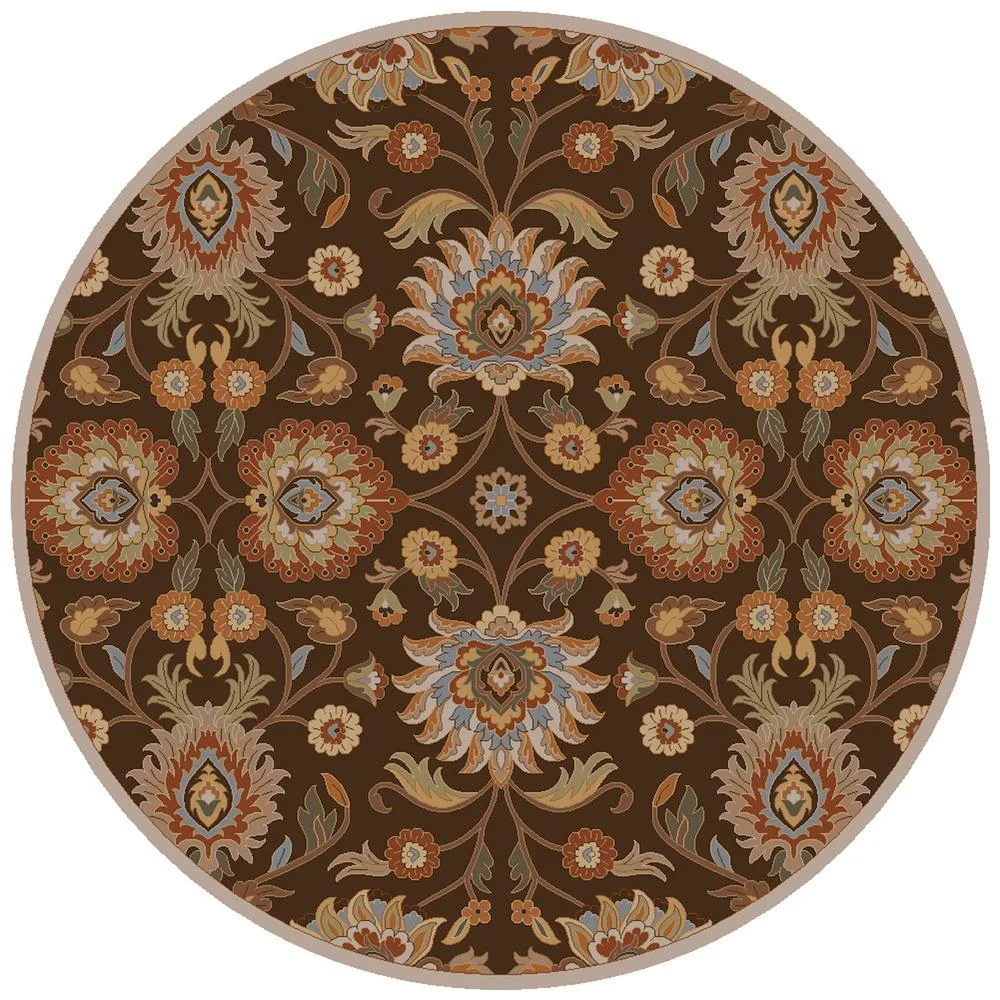 Syria Rugs Round Surya Rugs Caesar CAE1051-4RD 4' Round | Belfort Furniture | Rugs