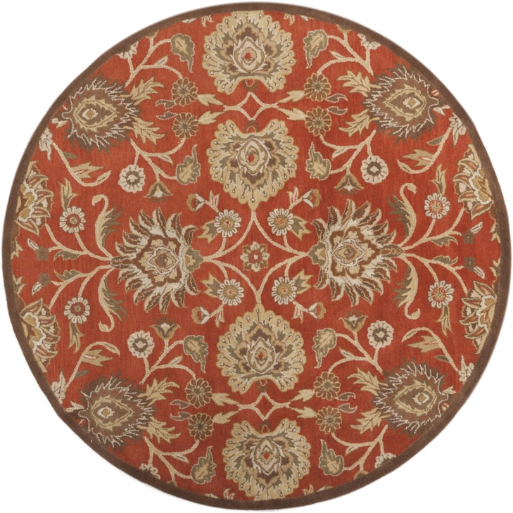 Syria Rugs Round Surya Rugs Caesar CAE1062-4RD 4' Round | Belfort Furniture | Rugs
