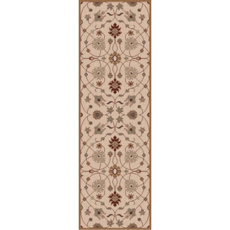 2'6" x 8'