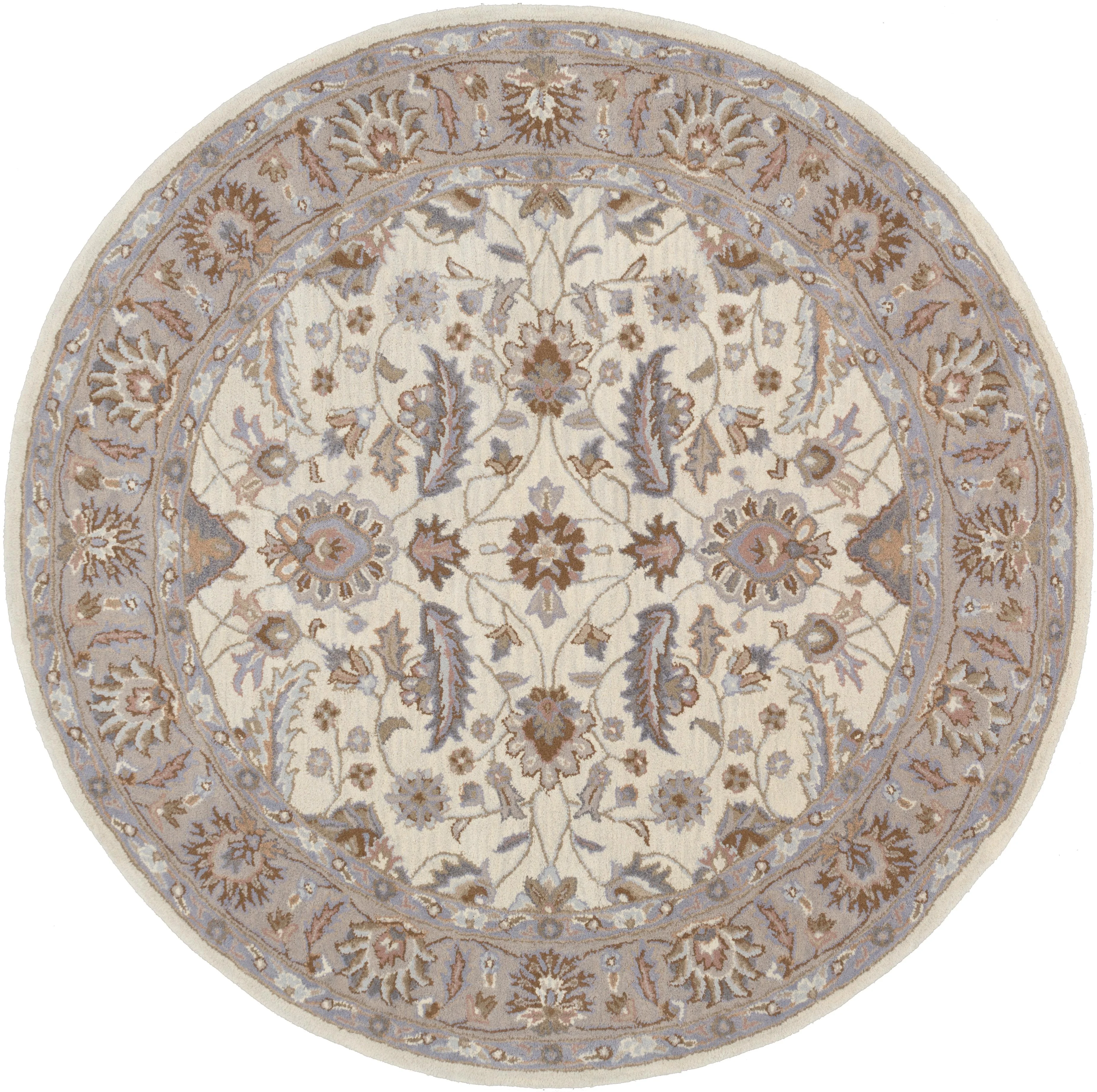 Syria Rugs Round Surya Caesar CAE1115-4RD 4' Round | Belfort Furniture | Rugs