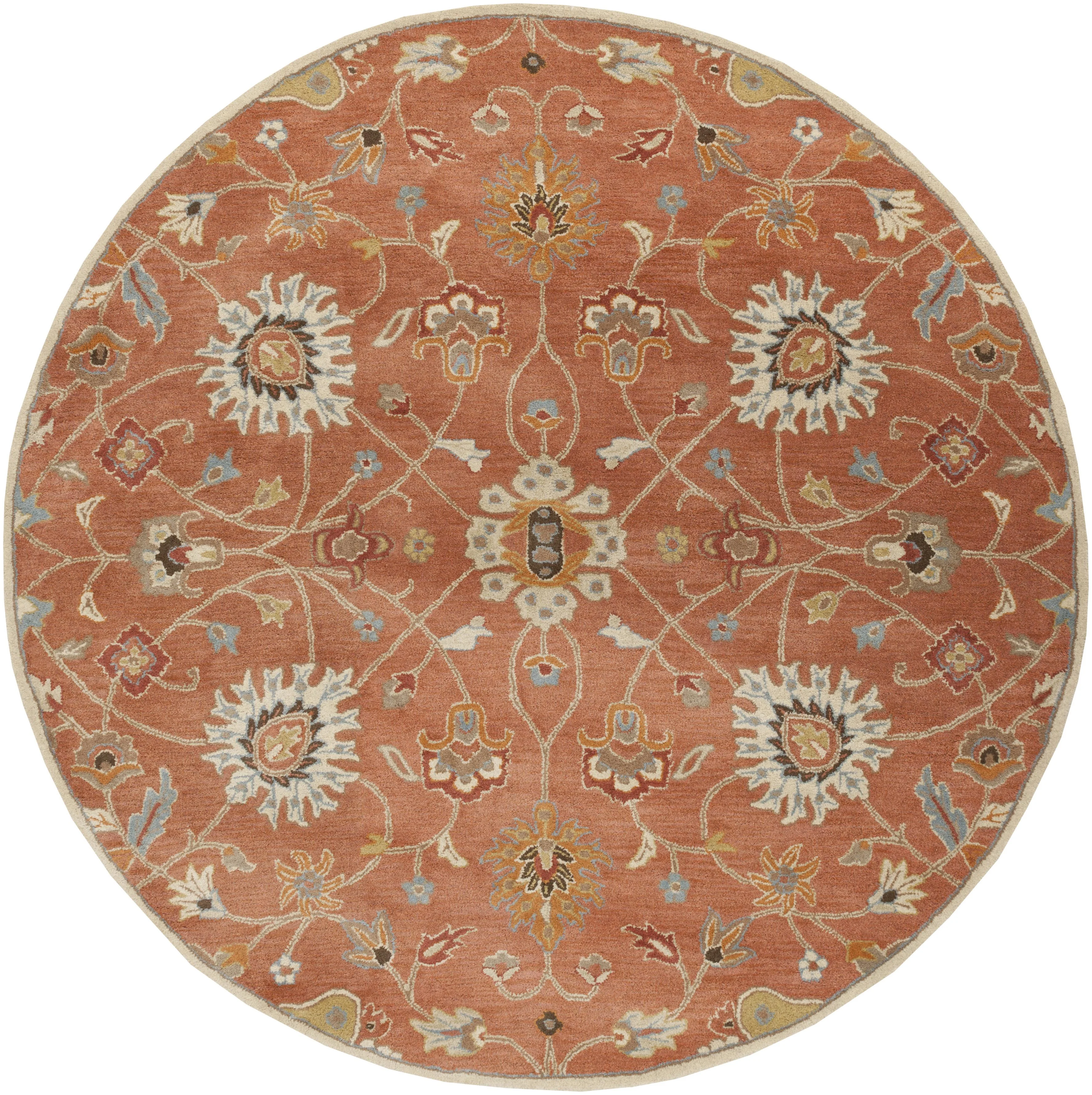 Syria Rugs Round Surya Rugs Caesar CAE1119-4RD 4' Round | Belfort Furniture | Rugs