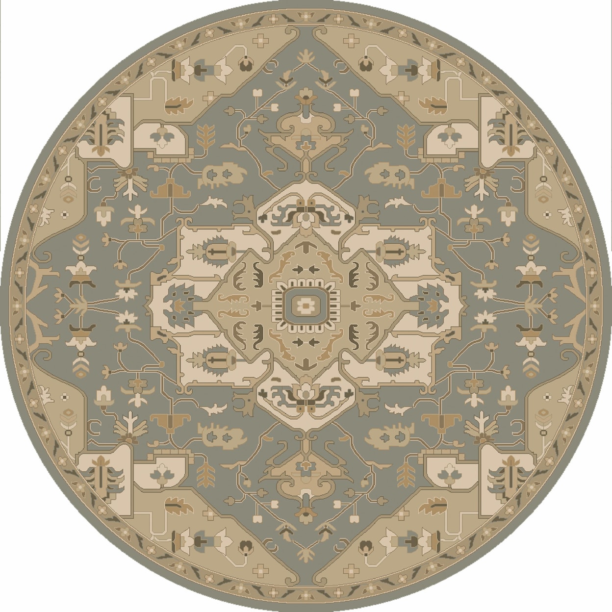 Surya Rugs Caesar 9'9" Round