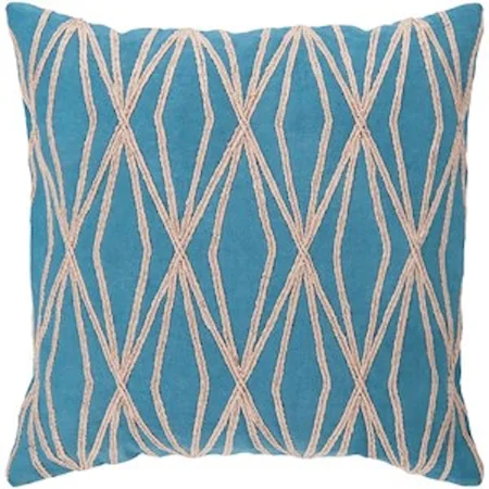 22 x 22 x 5 Down Throw Pillow