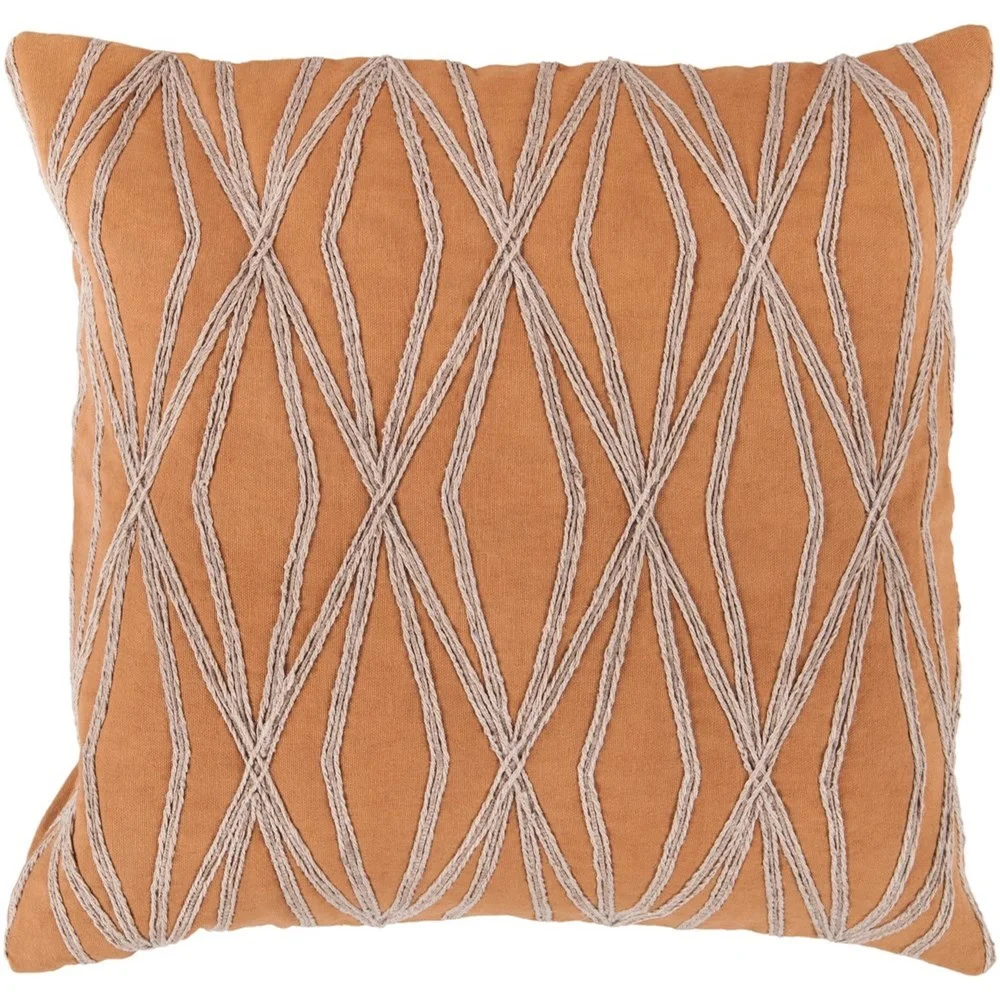 Surya Dominican COM0241818D 18 x 18 x 4 Down Throw Pillow Simon's