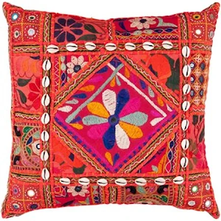 18 x 18 x 4 Down Throw Pillow