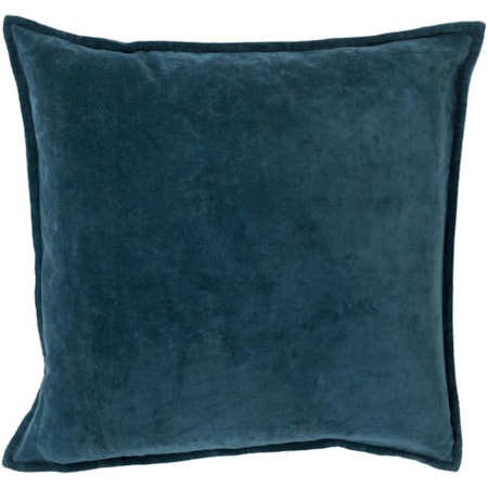 20" x 20" Cotton Velvet Pillow