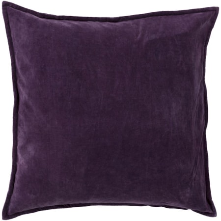 22" x 22" Cotton Velvet Pillow