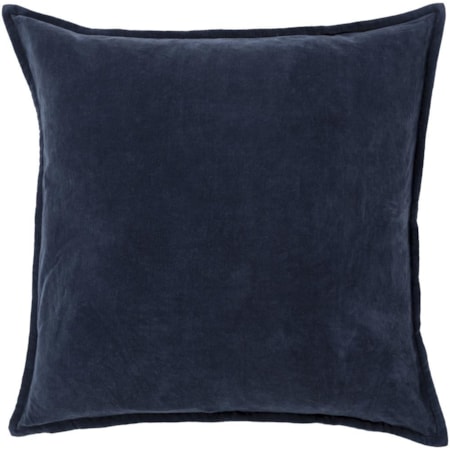 20" x 20" Cotton Velvet Pillow