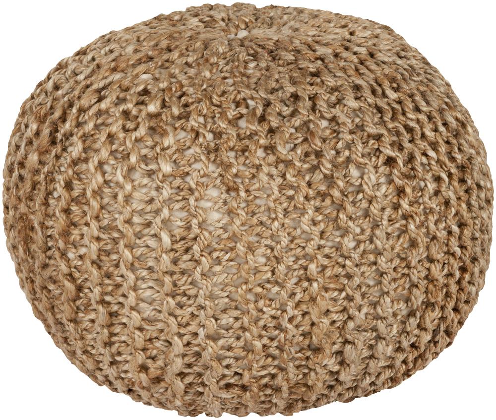 20" x 20" x 14" Bermuda Pouf