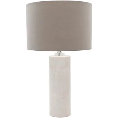 Natural Finish Glam Table Lamp