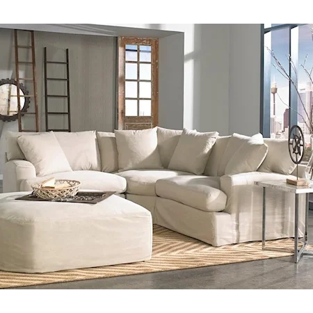 3 Piece Small Scale Sectional