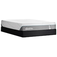 Full 11" TEMPUR-ADAPT® Medium Hybrid Mattress and Tempur-Flat High Profile Foundation