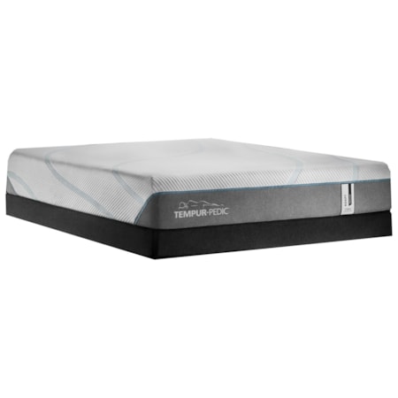Full 11" TEMPUR-ADAPT® Medium Hybrid Mattress and Tempur-Flat Low Profile Foundation