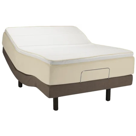 King TEMPUR-Cloud® <i>Allura</i> and TEMPUR-Ergo™ Premier Base <i>by</i> Tempur-Pedic®