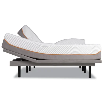 Queen Medium-Firm Mattress and TEMPUR-Ergo Plus Adjustable Foundation