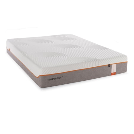 Twin Firm Mattress and Tempur-Ergo Plus Adjustable Grey Base