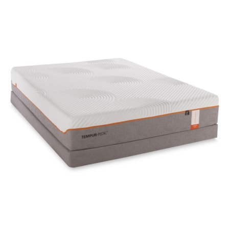 King Firm Mattress and Low Profile Foundation