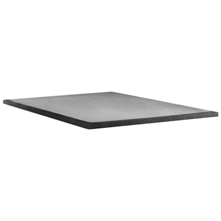 Twin 2" Tempur-Flat™ Ultra-LP Charcoal Base