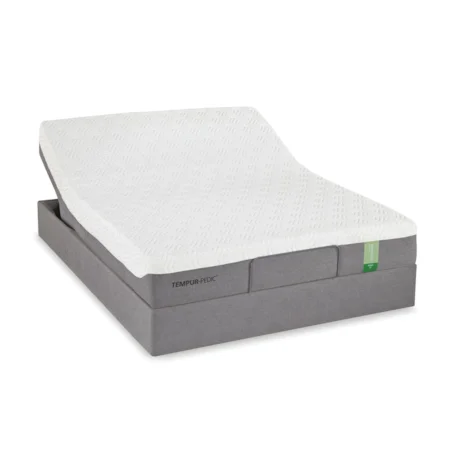 Full Medium Firm Mattress and Tempur-Up Adjustable Foundation
