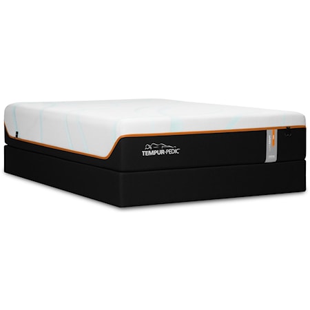 Queen 13" TEMPUR-LUXEADAPT™ Firm Mattress and Tempur-Flat High Profile Foundation