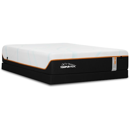 Twin Extra Long 13" TEMPUR-LUXEADAPT™ Firm Mattress and Tempur-Flat Low Profile Foundation