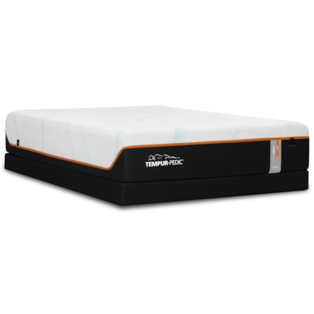 Twin Extra Long 13" Firm Luxury Mattress and Tempur-Flat Low Profile Foundation