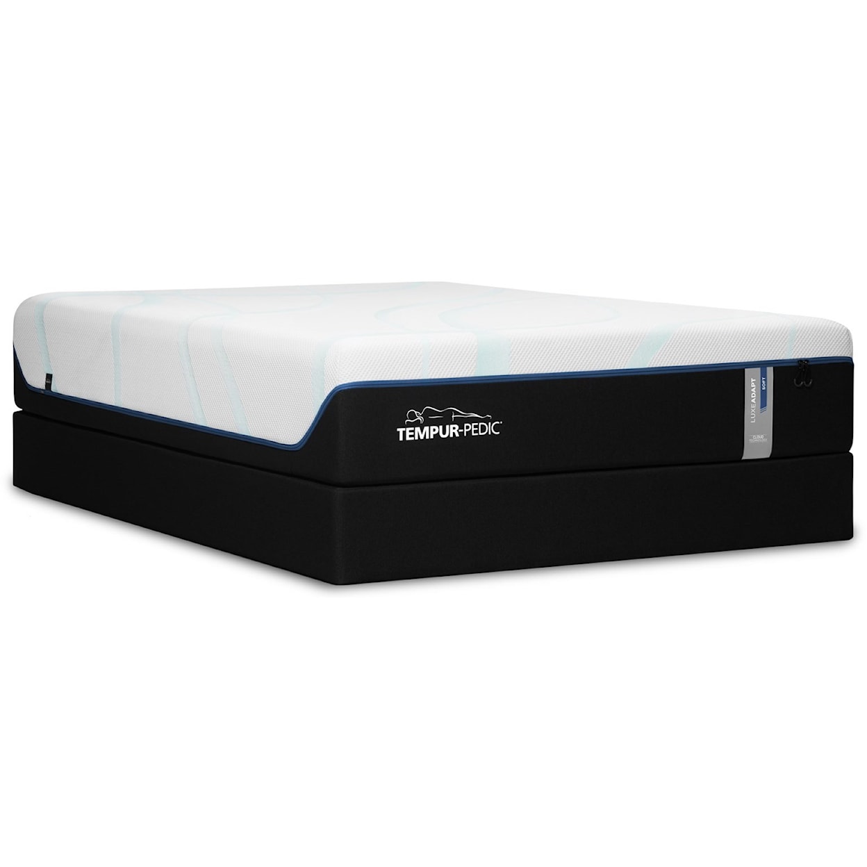 Tempur-Pedic® TEMPUR-LUXEADAPT™  Soft LuxeAdapt Cal King Set w/ Foundation