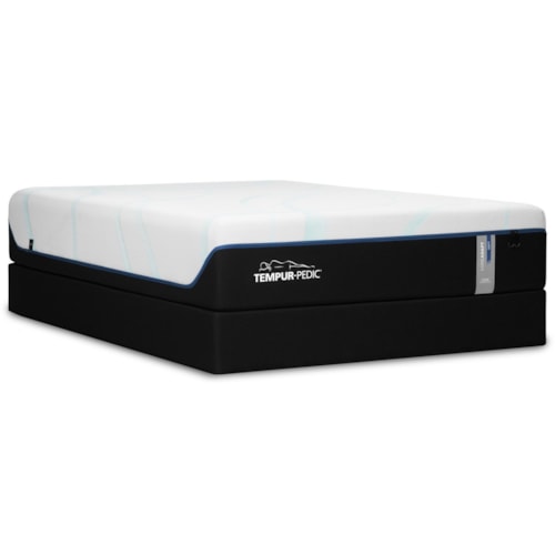 Queen 13" TEMPUR-LUXEADAPT™ Soft Mattress and Tempur-Flat High Profile Foundation