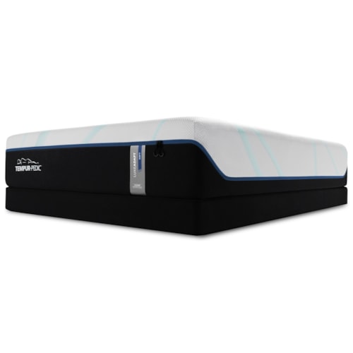 King 13" TEMPUR-LUXEADAPT™ Soft Mattress and Tempur-Flat Low Profile Foundation