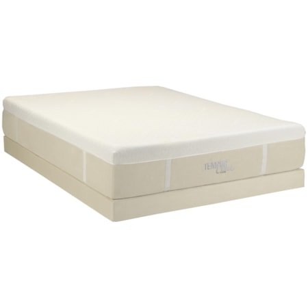 Queen TEMPUR-Cloud® <i>Luxe</i> and Low Profile Foundation <i> by</i> Tempur-Pedic®
