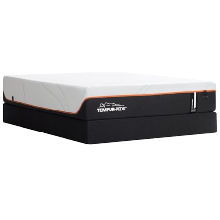Split Cal King 12" TEMPUR-PROADAPT™ Firm Mattress and Tempur-Flat High Profile Foundation