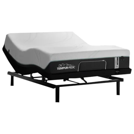 King 12" ProAdapt Medium Hybrid Mattress and TEMPUR-ERGO Horizontal King Adjustable Base