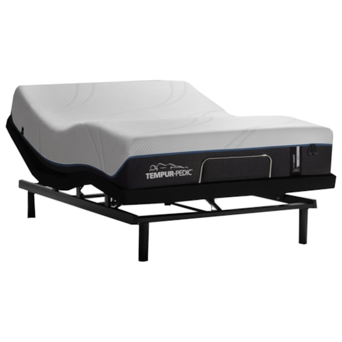 Split King 12" TEMPUR-PROADAPT™ Soft Mattress and Ease 3.0 Adjustable Base