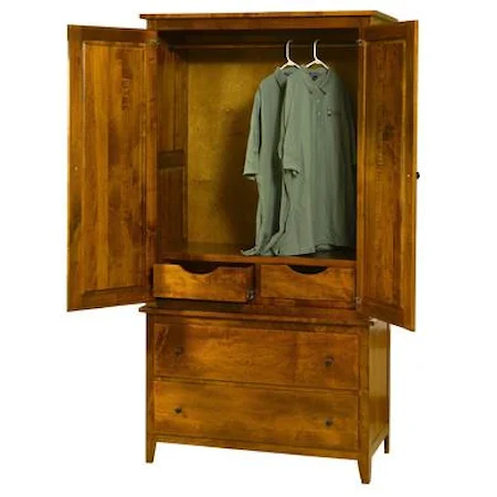 2 Piece Armoire