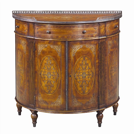 Bowfront Arched Cabinet