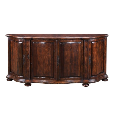 Double Serpentine Sideboard