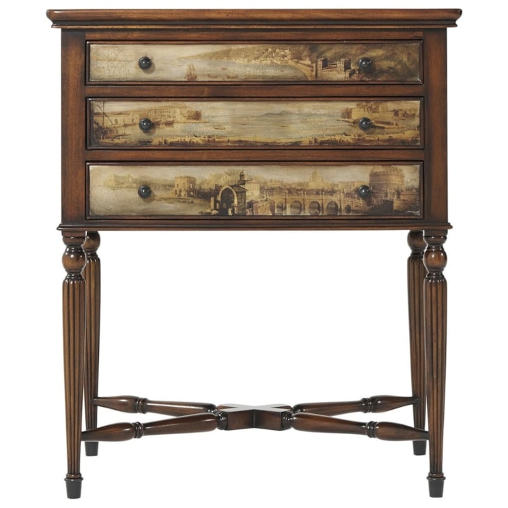 Theodore Alexander Essential TA 3-Drawer Accent Table