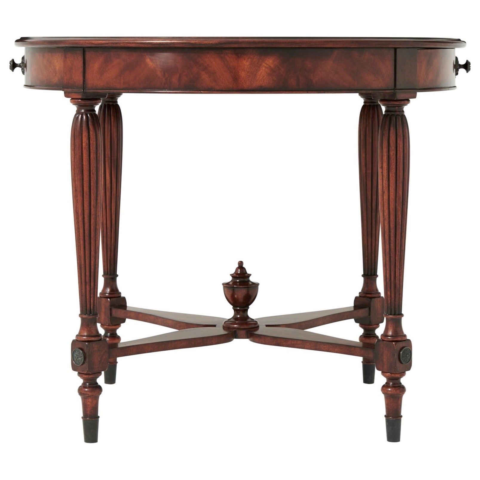 Theodore Alexander Essential TA Round 1-Drawer Side Table