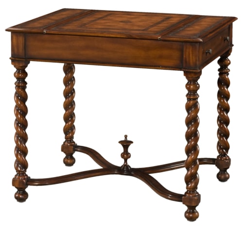 Spiral Turned Game Table