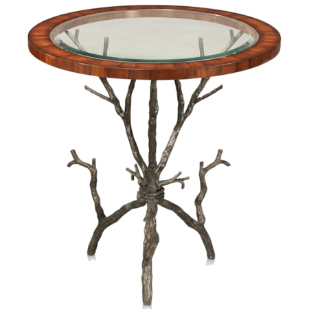 Cast Brass Lamp Table