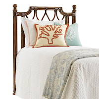 Twin Island Breeze Rattan Headboard